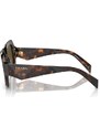 Prada Donna Prada PR 28ZS 14L09Z Occhiali da sole Acetato Verde Marrone Pillow Normale