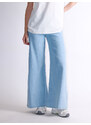 Berna Jeans Palazzo Ampio Bleach - Colore Unico Azzurro Pantaloni Jeans Woman PE25