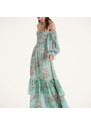 La DoubleJ Dresses gend - Mayflower Dress Heath Mint S 100% Silk