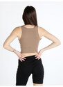 Solada Top Donna Con Coppe Imbottite Tops Marrone Taglia L/xl