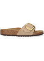 Birkenstock ciabatta Madrid Big Buckle beige