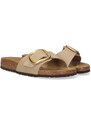 Birkenstock ciabatta Madrid Big Buckle beige