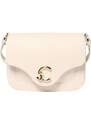 Borsa C-Me Coccinelle in Pelle a Grana con Logo Laminato