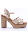 Wcubed Sandalo tacco 46109 Off white