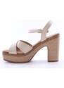 Wcubed Sandalo tacco 46109 Off white