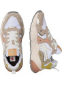 W6yz Sarah W Suede Nylon - Beige Stone Apricot Sneakers Basse Woman PE25 promo