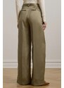 Lauren Ralph Lauren pantaloni colore marrone 200963668