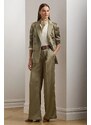Lauren Ralph Lauren pantaloni colore marrone 200963668