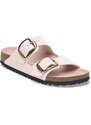 Birkenstock ARIZONA BIG BUCKLE in vernice rosa