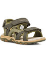 Sandali Verdi da Bambino con chiusura a strappo Lumberjack
