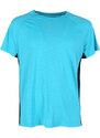 Athl Dpt T-shirt Sportiva Da Uomo Traspirante Manica Corta Blu Taglia L