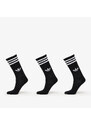 adidas Originals Calzini adidas 3-Stripes High Crew Socks 3-Pack Black/ Lucid Red/ Lucid Blue L