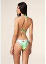 Effek Bikini Triangolo con Slip Regolabile multic