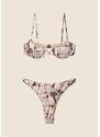 Me fui bikini reggiseno con slip fantasia panna