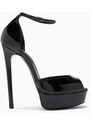 Casadei Flora Tiffany Platform Sandals - Donna Plateau Black 35