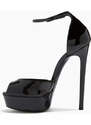 Casadei Flora Tiffany Platform Sandals - Donna Plateau Black 35