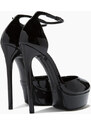 Casadei Flora Tiffany Platform Sandals - Donna Plateau Black 35
