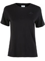 Kappa T-shirt Donna In Cotone Con Logo Manica Corta Nero Taglia L