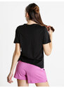 Kappa T-shirt Donna In Cotone Con Logo Manica Corta Nero Taglia L