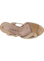 Armando olivieri Sandalo con tacco Moda Beige