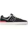 New Balance Numeric 574 Vulc "Black White" - Uomini - Scarpe New Balance - Nero - NM574VYW