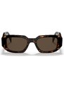 Prada Donna Prada PR 17WS 2AU8C1 Occhiali da sole Acetato Tartaruga Marrone Squadrata Normale