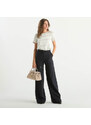 Maxmara blusa in maglia girocollo beige