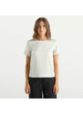 Maxmara blusa in maglia girocollo beige