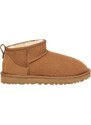 Stivaletto Ugg CLASSIC ULTRA MINI in camoscio color nocciola