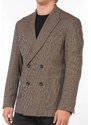giacca da uomo Hosio doppiopetto a quadri