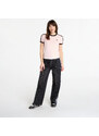 adidas Originals Maglietta adidas 3 Stripes Slim T-Shirt Sandy Pink/ White L