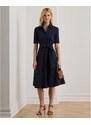 Ralph Lauren Petite Petite - Chemisier in misto cotone con cintura