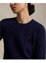 Polo Ralph Lauren Girocollo in lana e cashmere a trecce