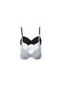 bonprix Reggiseno t-shirt con ferretto in cotone biologico (pacco da 3), Bianco