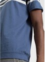 bonprix T-shirt in puro cotone, Blu, 100% cotone