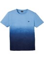 bonprix T-shirt in puro cotone, Blu, 100% cotone