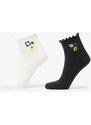 adidas Originals adidas X Liberty London Ruff Socks 2 Pairs Off White/ Black S