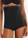 bonprix Culotte a vita alta con effetto modellante forte, Nero