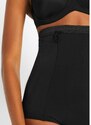 bonprix Culotte a vita alta con effetto modellante forte, Nero