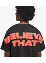 adidas Originals Maglietta adidas Anthony Edwards Believe That T-Shirt Black/ Solar Red M