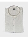 F**k Camicia Coreana Effek in cotone e lino : M