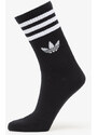 adidas Originals adidas 3S Crew Sock 6-Pack Black L