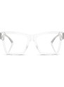 Dolce & Gabbana Donna Dolce & Gabbana DG3411 3133 Montature da vista Acetato Trasparente Trasparente Squadrata Normale