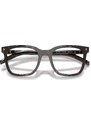 Prada Donna Prada PR B11V 17N1O1 Montature da vista Acetato Tartaruga Pillow Normale