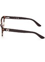 Guess Donna Guess GU50236 052 Montature da vista Acetato Havana Cat Eye Normale