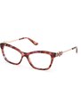 Guess Donna Guess GU50231 068 Montature da vista Acetato Rosso Squadrata Normale