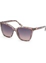 Guess Donna Guess GU00191 20B Occhiali da sole Iniettato Grigio Fumo Squadrata Normale