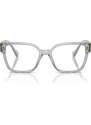 Versace Donna Versace VE3329B 5305 Montature da vista Acetato Grigio Squadrata Normale