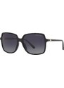 Michael Kors Donna Michael Kors MK2098U ISLE OF PALMS 3781T3 Occhiali da sole Acetato Nero Grigio Squadrata Polarizzata