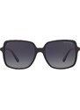 Michael Kors Donna Michael Kors MK2098U ISLE OF PALMS 3781T3 Occhiali da sole Acetato Nero Grigio Squadrata Polarizzata